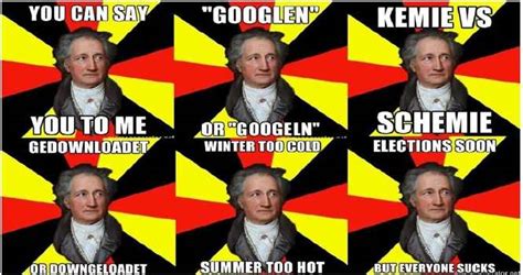 German Eigenheiten Goethe Tells Deutsche Stereotypes