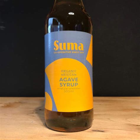 SUMA ORGANIC AGAVE SYRUP 500 ML GG Shop NEW LIVE