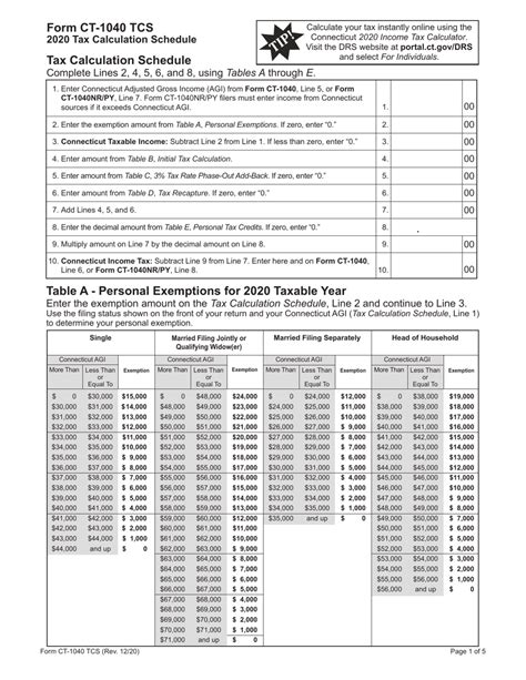 Form Ct 1040 Tcs 2020 Fill Out Sign Online And Download Printable Pdf Connecticut