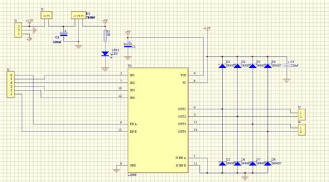 L298n Pinout Wiring Diagram