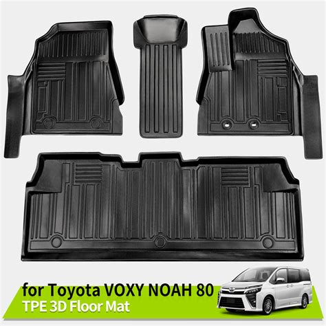 3D Floor Mats For Toyota VOXY NOAH 80 Anti Slip Waterproof Pads