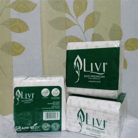 Jual Tissue Livi Evo Premium Pop Up Napkin Sheets Di Lapak Pentagon