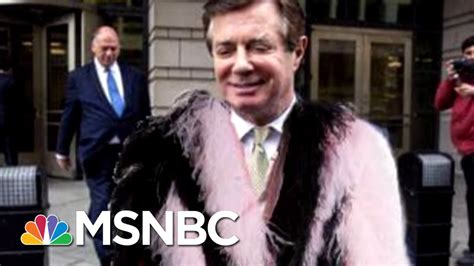 Paul Manafort S 15 000 Ostrich Jacket All In Msnbc Youtube