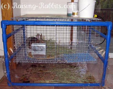 For Your Indoor Rabbit Cages Make Life Easy With A Convenient Pvc Frame