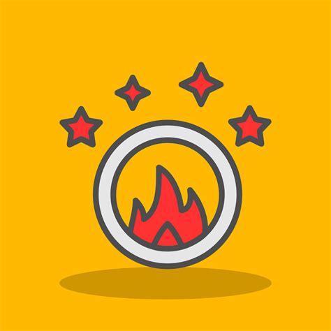 Ring Of Fire Vector Icon Design 25951312 Vector Art At Vecteezy