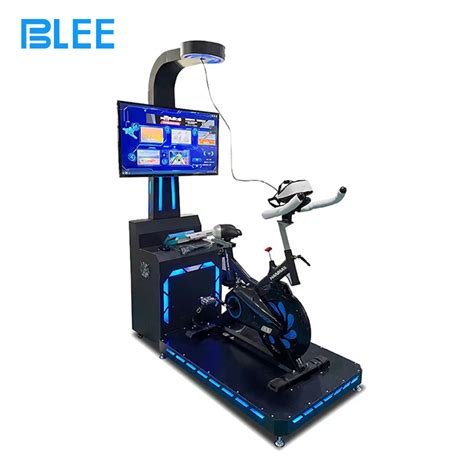 blee vr motion bike single player interactive vr cycling arcade