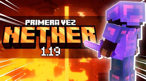 Mi Primera Vez En El Nether Minecrafthardocremode Youtube