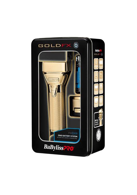 Babylisspro Fxone Cordless Double Foil Shaver Gold Fx79fsg Barber