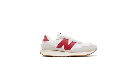 New Balance 237 Nimbus Cloud Crimson Ms237rg Laced