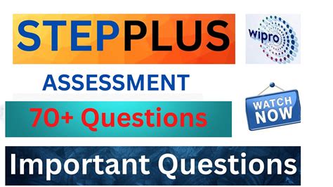 Wipro Step Plus Assessment Questions And Answers 70 Wipro Step Plus