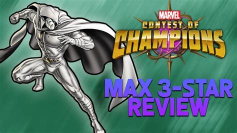 Maxed Out 3 Review And Gameplay Of Moon Knight Mcoc Youtube