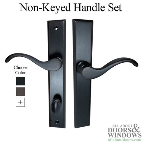 Pella Virago Passive Non Keyed Hinged Door Multipoint Lock Handle Set Trim