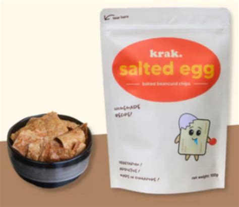 Krak Salted Egg Crisps Low Cal Carb Free Delivery Craft Gins Co