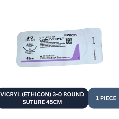 Vicryl Ethicon Suture Round Cm Piece Lazada Ph