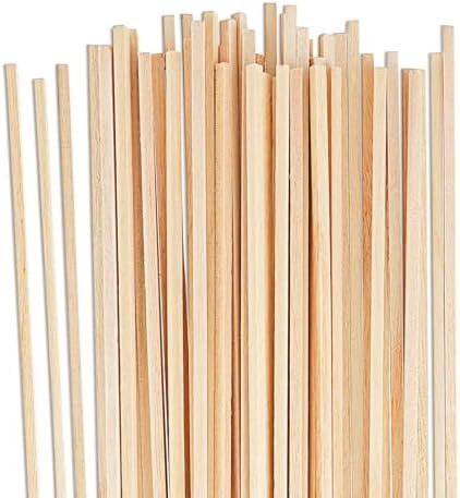 Amazon Pcs Wooden Dowel Rods Square Wooden Dowels For Crafts