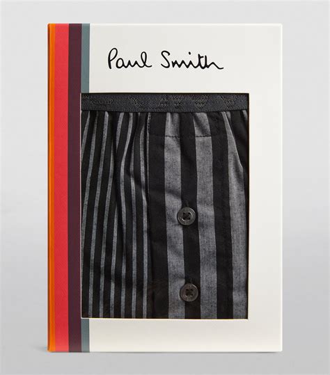 Paul Smith Cotton Blend Striped Boxers Harrods Us