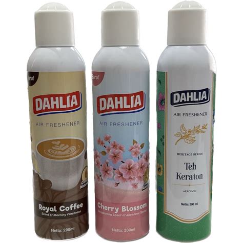 Jual DAHLIA AIR FRESHENER TABUNG 200ml HERITAGE SERIES CHERRY BLOSSOM