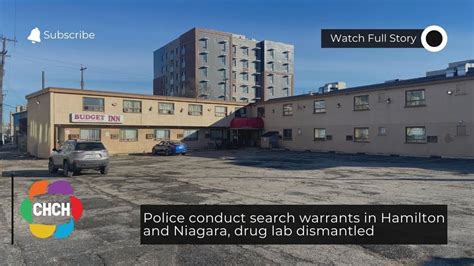 Police conduct search warrants in Hamilton and Niagara, drug lab ...