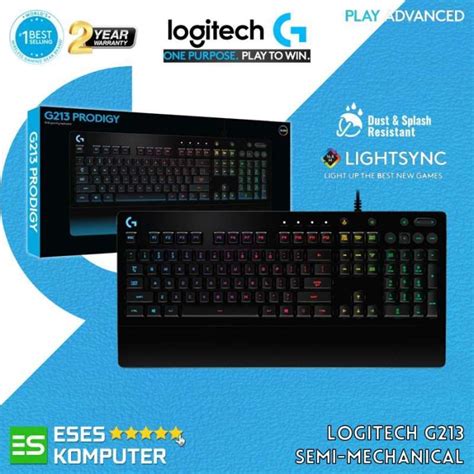 Jual Keyboard Logitech G213 Prodigy Rgb Keyboard Gaming Semi