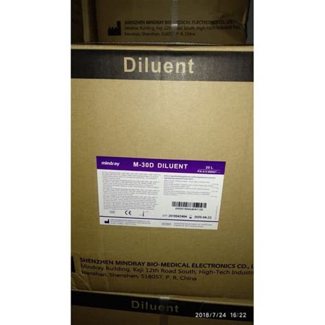 Jual Reagen Diluent Mindray M Kemasan L Original Harga Murah