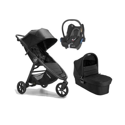 Baby Jogger City Mini GT2 3in1 TRAVEL System Opulent Black Everything