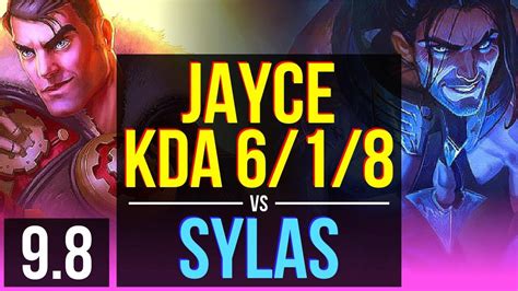 Improve As JAYCE Vs SYLAS MID KDA 6 1 8 2 Early Solo Kills EUW