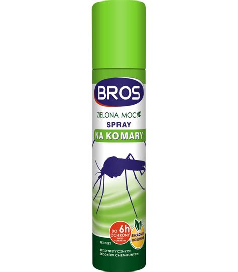 BROS ZIELONA MOC SPRAY NA KOMARY I KLESZCZE 90ml