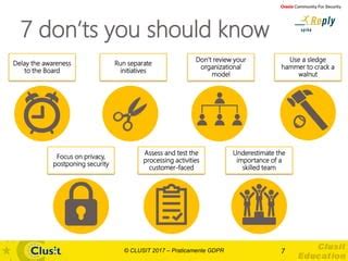 A Successful GDPR Program PPT