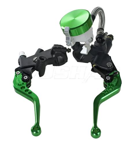 Green Color 7 8 22mm Universal Handlebar Adjustable Brake Clutch