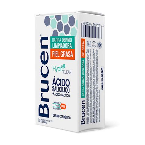 Brucen Hydro Clean Barra Dermo Limpiadora Para Piel Grasa Brupharm