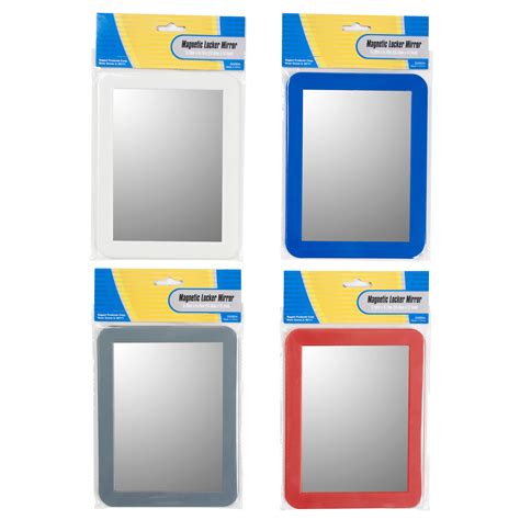 Wholesale Locker Mirror Magnetic Assorted Colors 5 X 7