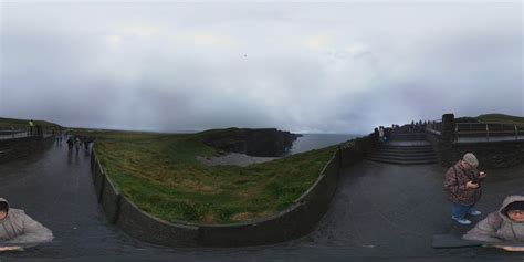 A Panoramic View of the Cliffs of Moher – David Shanske