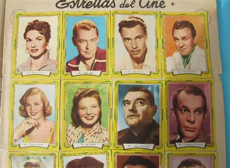 Lote De Cromos Cromos Sueltos Estrellas Del Cine Editorial