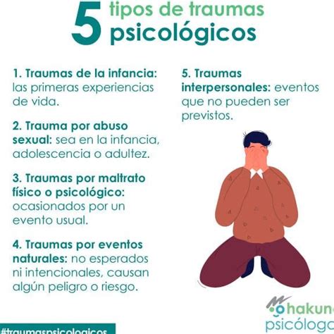 Las clases de traumas psicológicos identificando y comprendiendo las