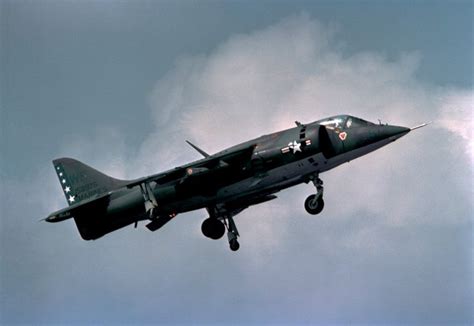 Museum’s AV-8C Harrier in a Hover