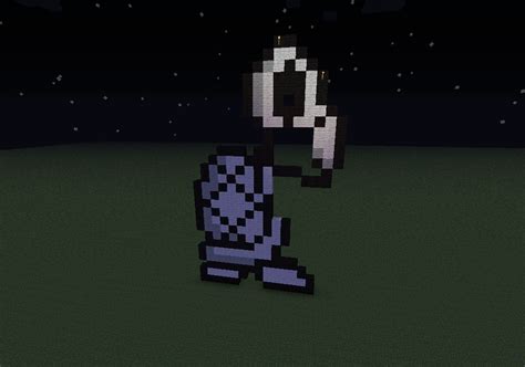 Dry Bones Pixel Art Minecraft Project