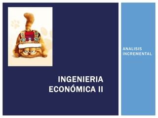 Analisis Incrmental Y Van PPT