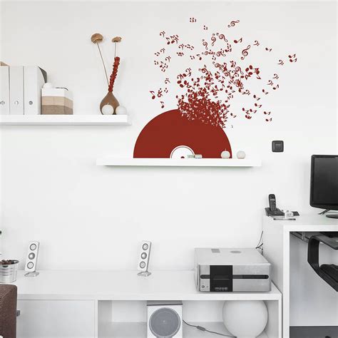 vinyl record wall sticker by sirface graphics | notonthehighstreet.com ...