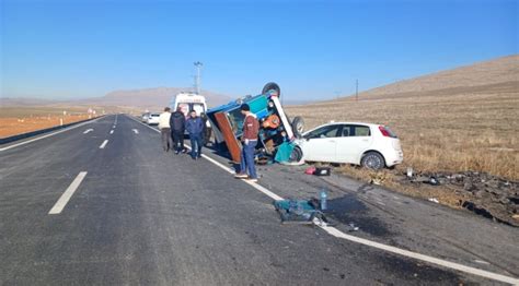 YUNAK AKŞEHİR YOLUNDA TRAFİK KAZASI ASAYİŞ İstasyon Haber Gazetesi