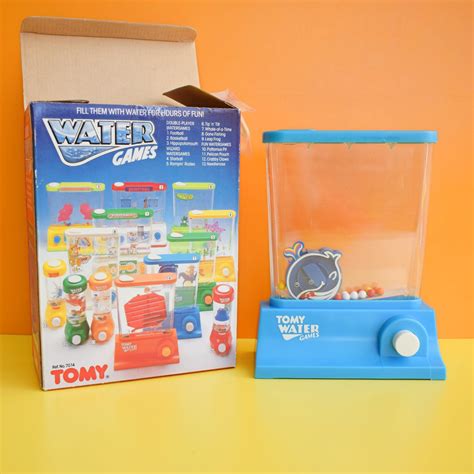 Vintage 1990s Tomy Water Game Boxed Pineapple Retro