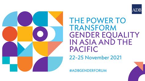 Adb Gender Forum Power To Transform Asian Development Bank