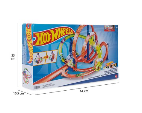 Pista De Carreras Mattel Hot Wheels Action Carrera De Choques Picos