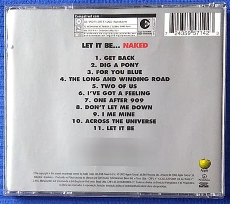 Beatles Let It Be Naked Cd Duplo Parcelamento Sem Juros