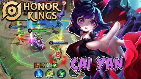 Let S Play Honor Of Kings Cai Yan Gameplay Youtube