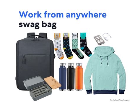 Swag bag ideas for employees - Ortto