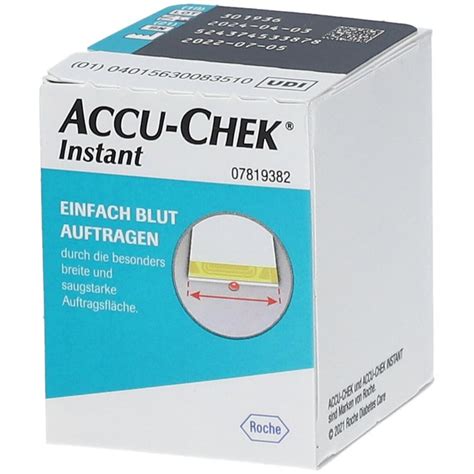 ACCU CHEK Instant Teststreifen 1x50 St Shop Apotheke