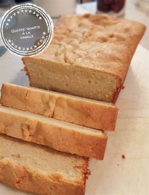 quatre quarts  la vanille parfait pour les fondues sur table au
