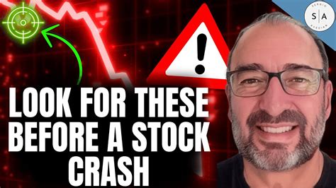 Stock Market Crash Warning Signs What To Look Out For Youtube