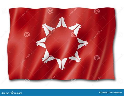 Sioux Flag Vector Illustration Isolated. Indian Flag Vector ...