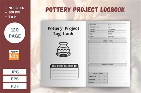 Pottery Project Logbook Kdp Interior Graphic By Armanmojumdar